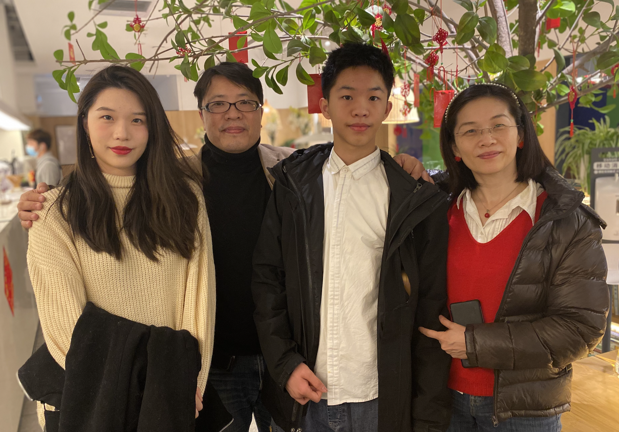 This is the pic of my family.